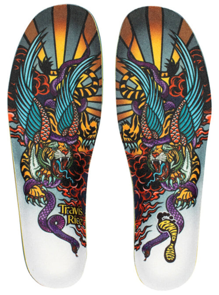 Remind Remind Medic Impact 6mm Mid-High Arch Insoles | Travis Rice Flying Tiger