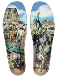 Remind Medic Impact 6mm Mid-High Arch Insoles | Mark Carter Wild Mustang