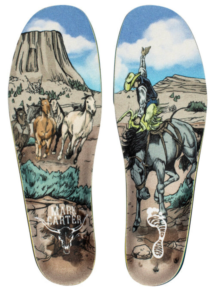Remind Medic Impact 6mm Mid-High Arch Insoles | Mark Carter Wild Mustang