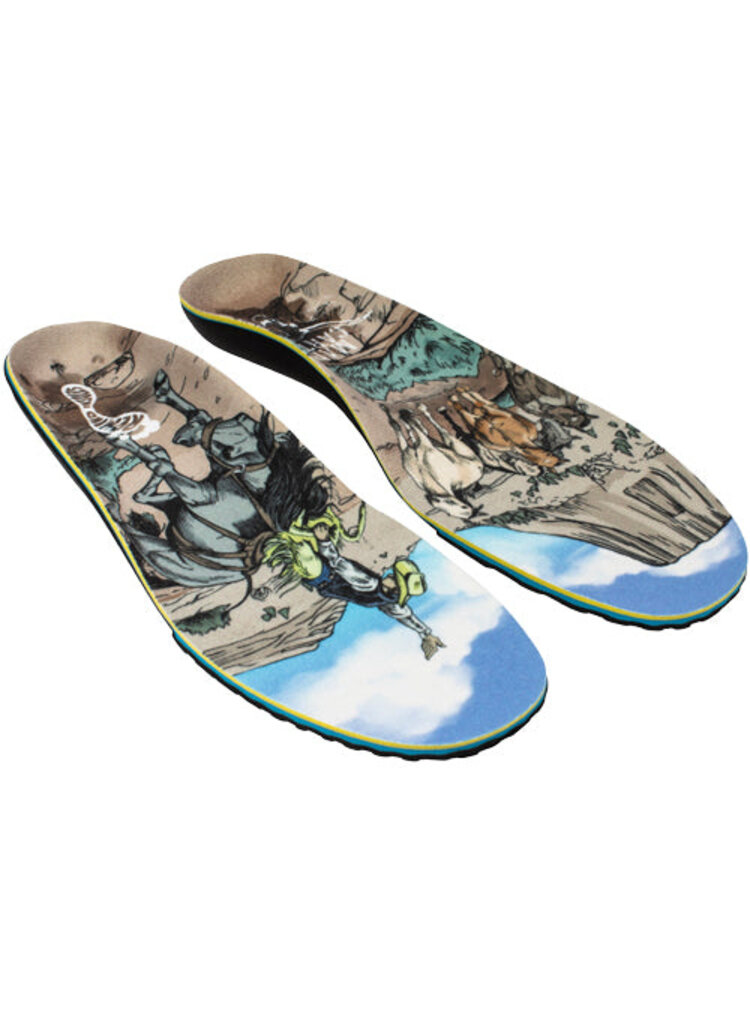 Remind Medic Impact 6mm Mid-High Arch Insoles | Mark Carter Wild Mustang