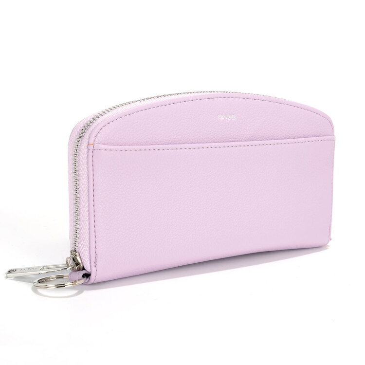Co-Lab Co-Lab Isla Curved Zip Wallet | Lilac