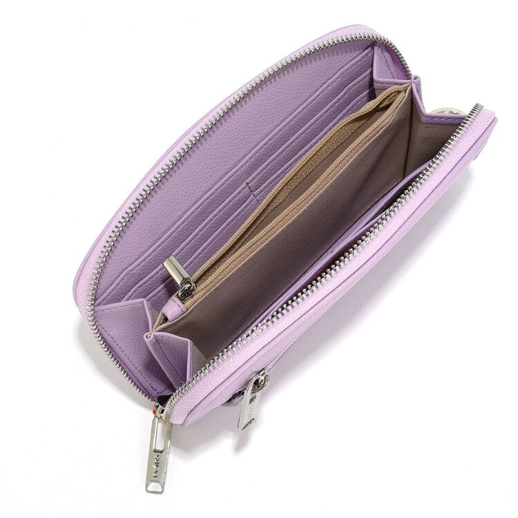 Co-Lab Co-Lab Isla Curved Zip Wallet | Lilac