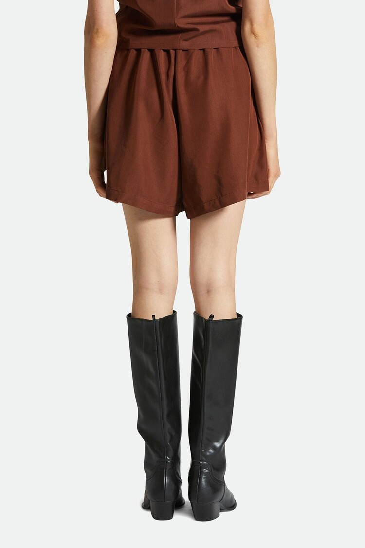Brixton Polanco Short | Sepia
