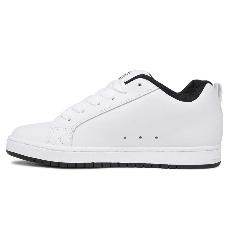 DC Court Graffik | White/Black/Black