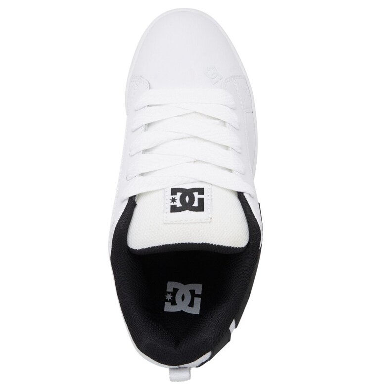 DC Court Graffik | White/Black/Black
