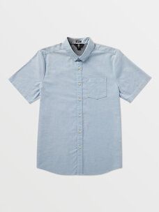 Volcom Volcom Everett Oxford Short Sleeve | Wrecked Indigo