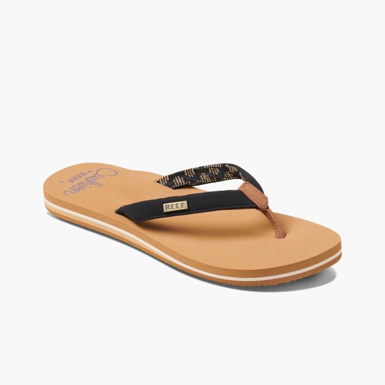 Reef Cushion Sands | Black/Tan