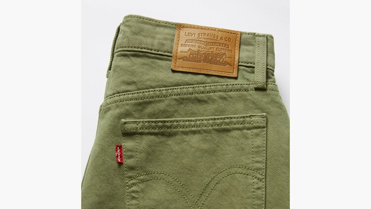 Levi's Wedgie Straight Jeans | Steeped Lichen Green