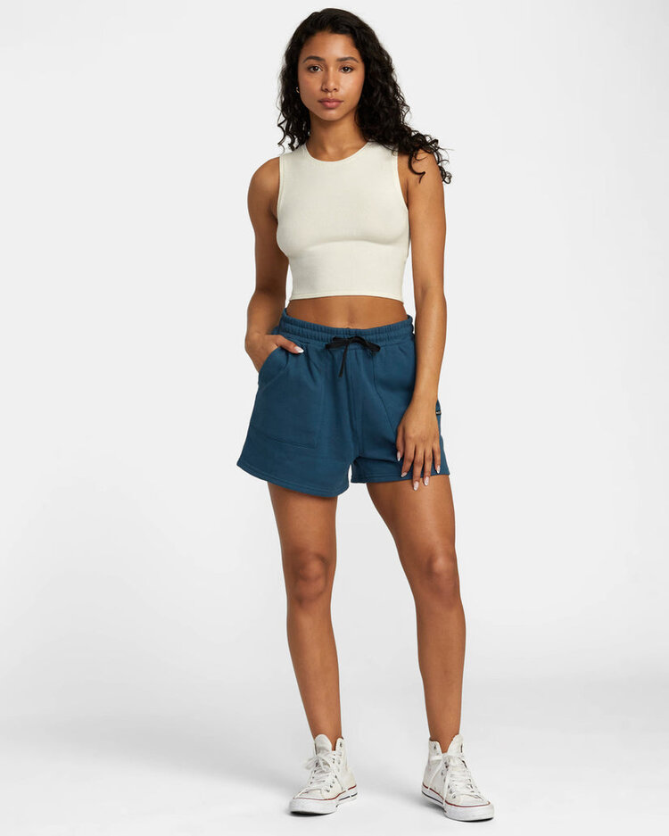 RVCA RVCA Sunday Sweat Short | Duck Blue