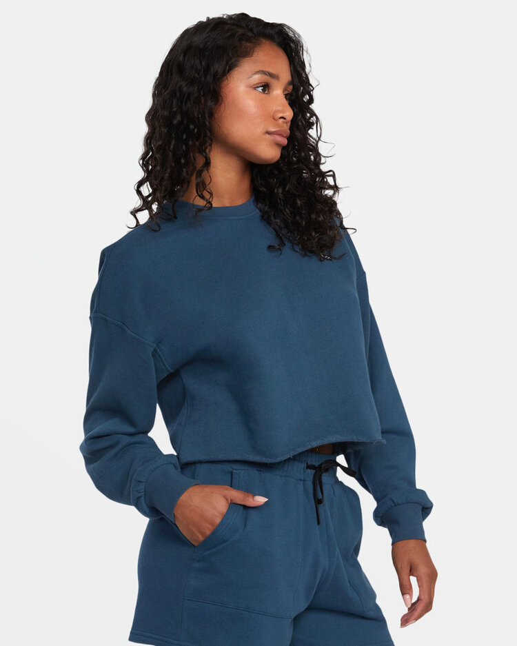 RVCA RVCA Sunday Sweat Short | Duck Blue