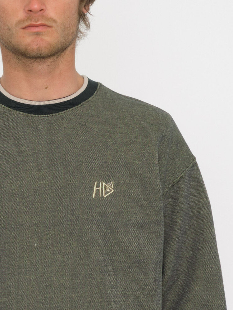 Volcom V Ent Hockey Dad Sweatshirt | Lemon Heather