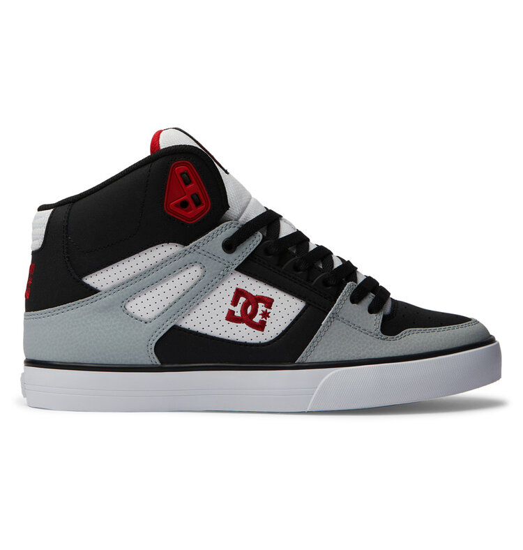DC DC Pure High-Top Wc | Black/Grey/Red