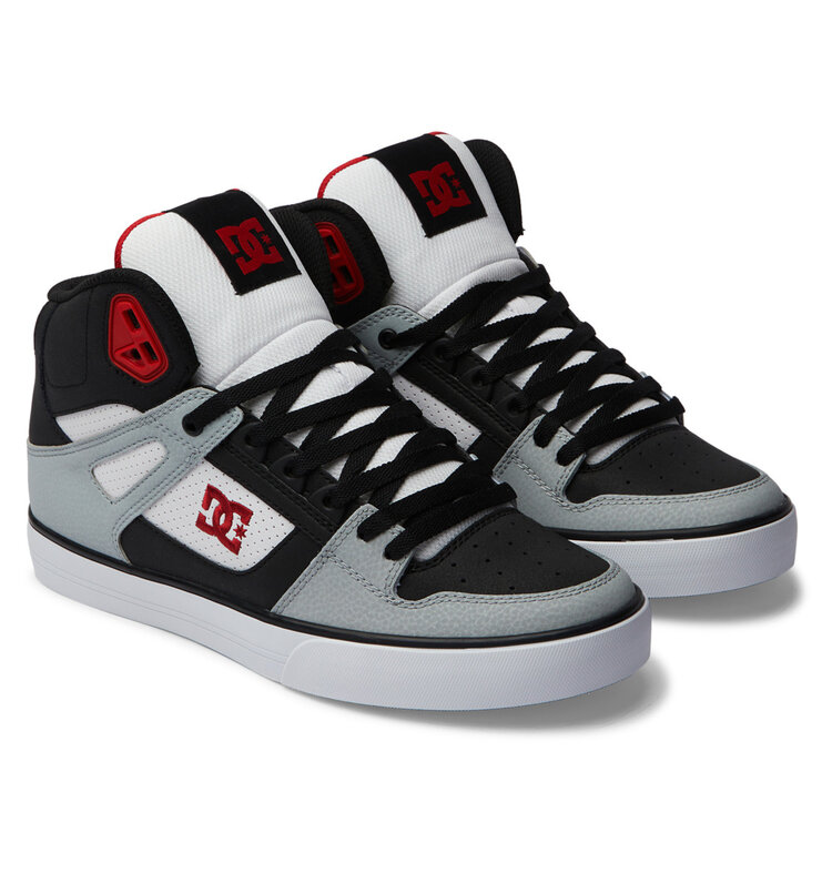 DC DC Pure High-Top Wc | Black/Grey/Red