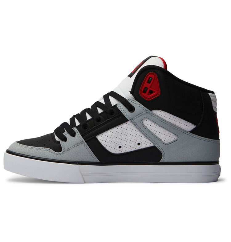 DC DC Pure High-Top Wc | Black/Grey/Red