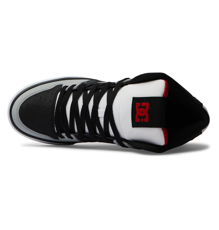 DC DC Pure High-Top Wc | Black/Grey/Red