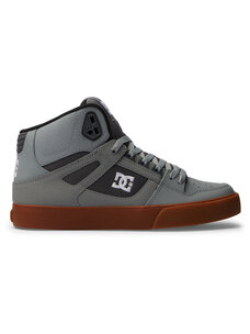 DC DC Pure High-Top Wc | Grey/White/Grey