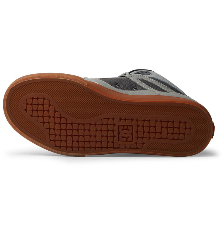 DC DC Pure High-Top Wc | Grey/White/Grey