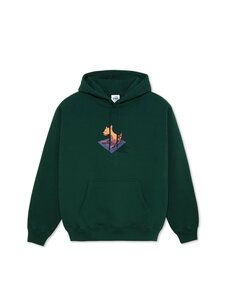 Polar Polar Dave Hoodie Dog | Dark Green