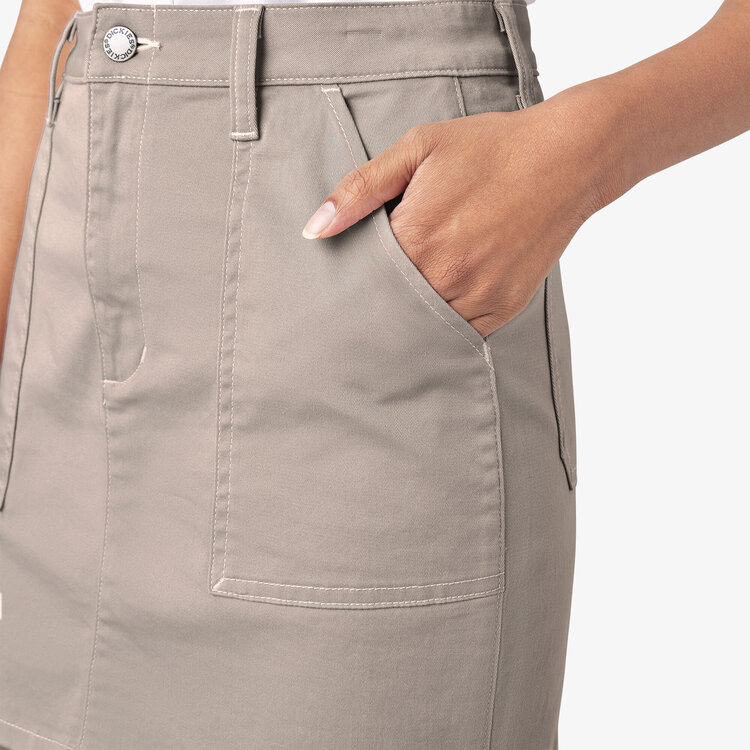 Dickies Women's High Rise Carpenter Skirt | Sandstone