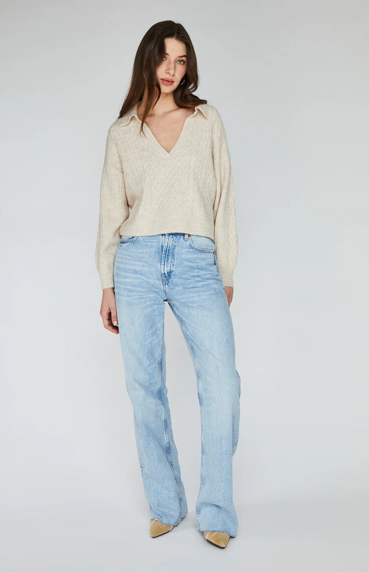 Gentle Fawn Gentle Fawn Napa Sweater | Heather Oatmeal