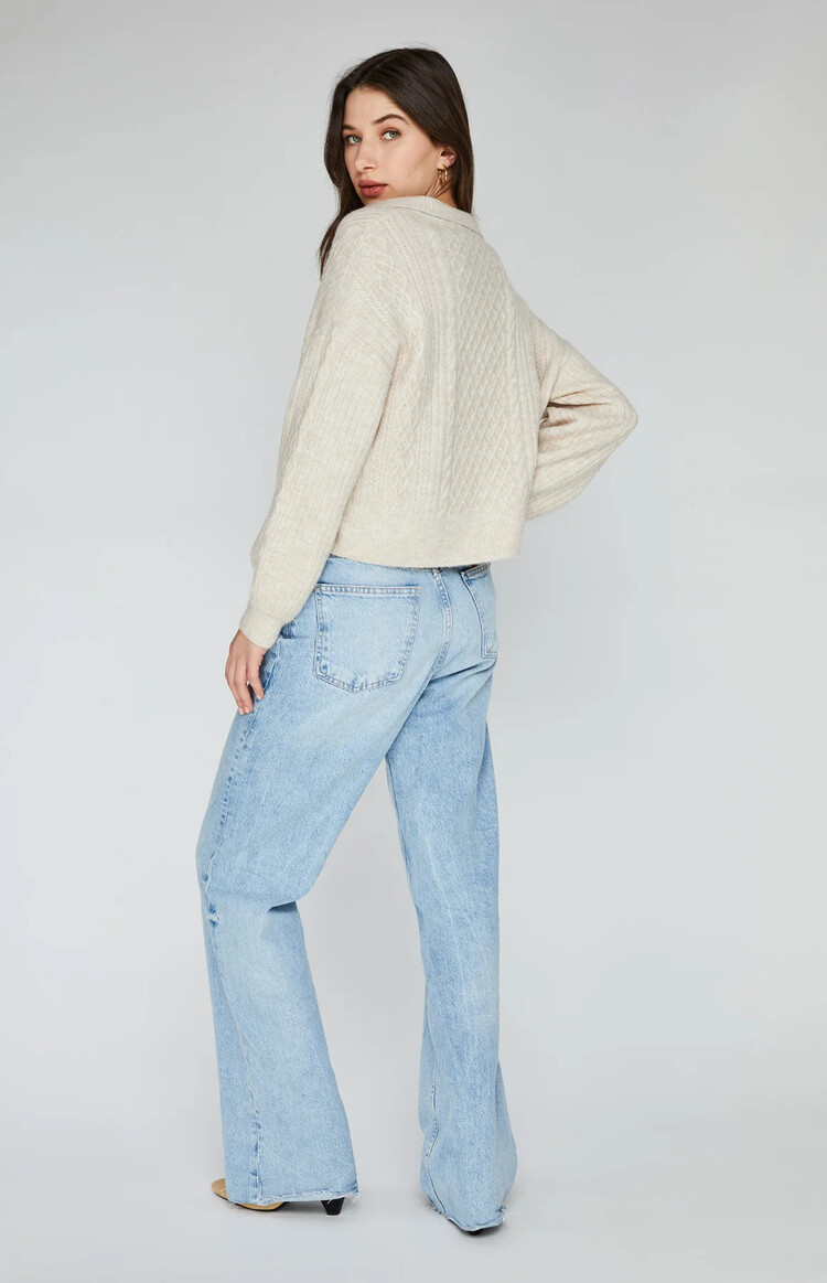Gentle Fawn Gentle Fawn Napa Sweater | Heather Oatmeal