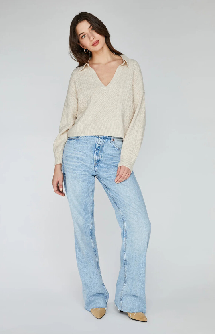 Gentle Fawn Gentle Fawn Napa Sweater | Heather Oatmeal