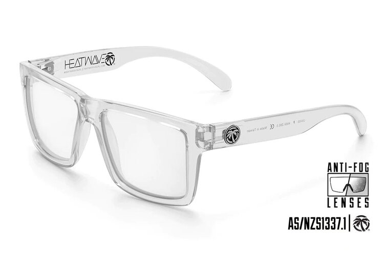 Heat Wave Heat Wave Vise Z87 Sunglass Anti Fog | Vapor x Clear