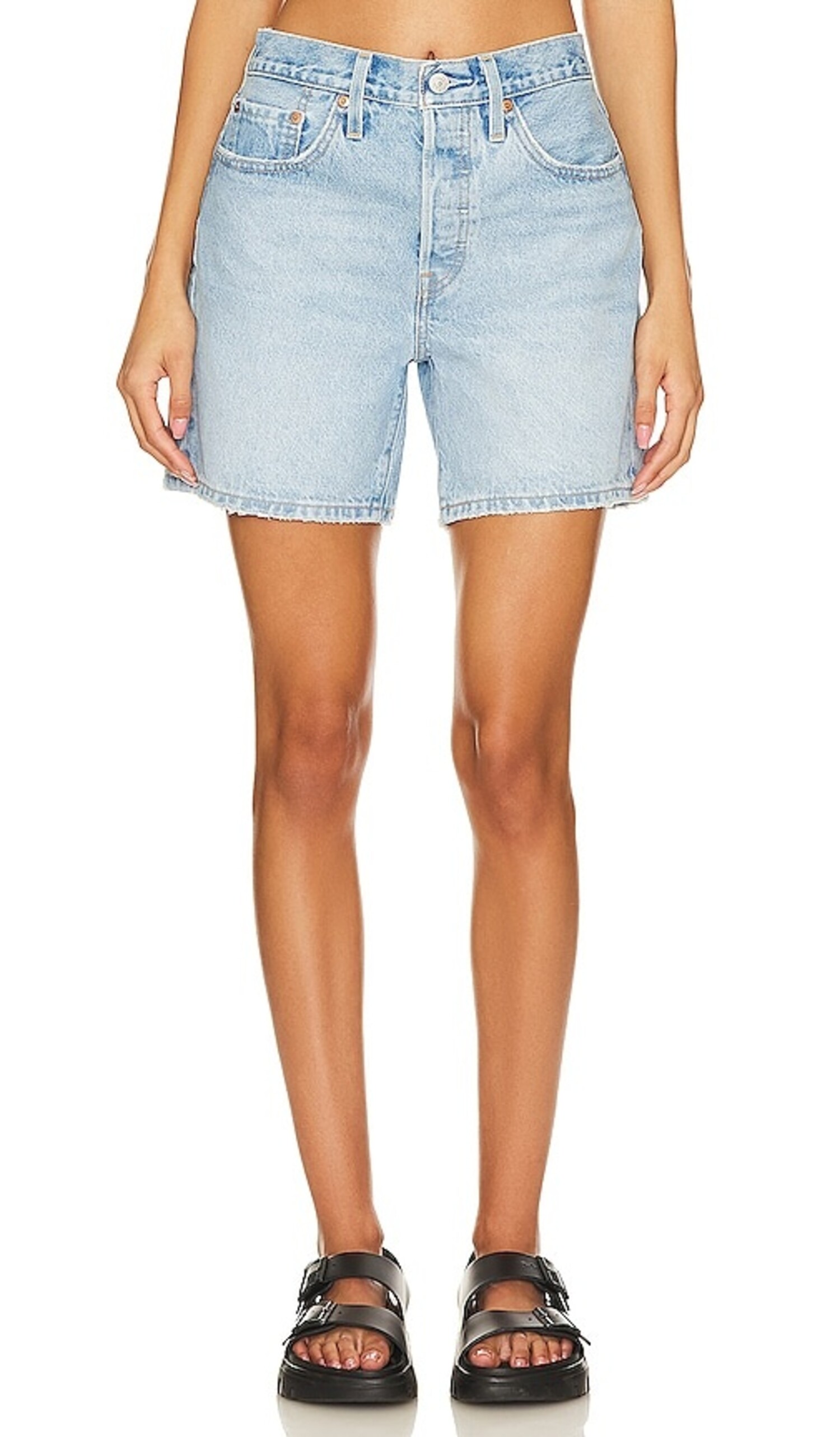 Levi's shorts mid length sale