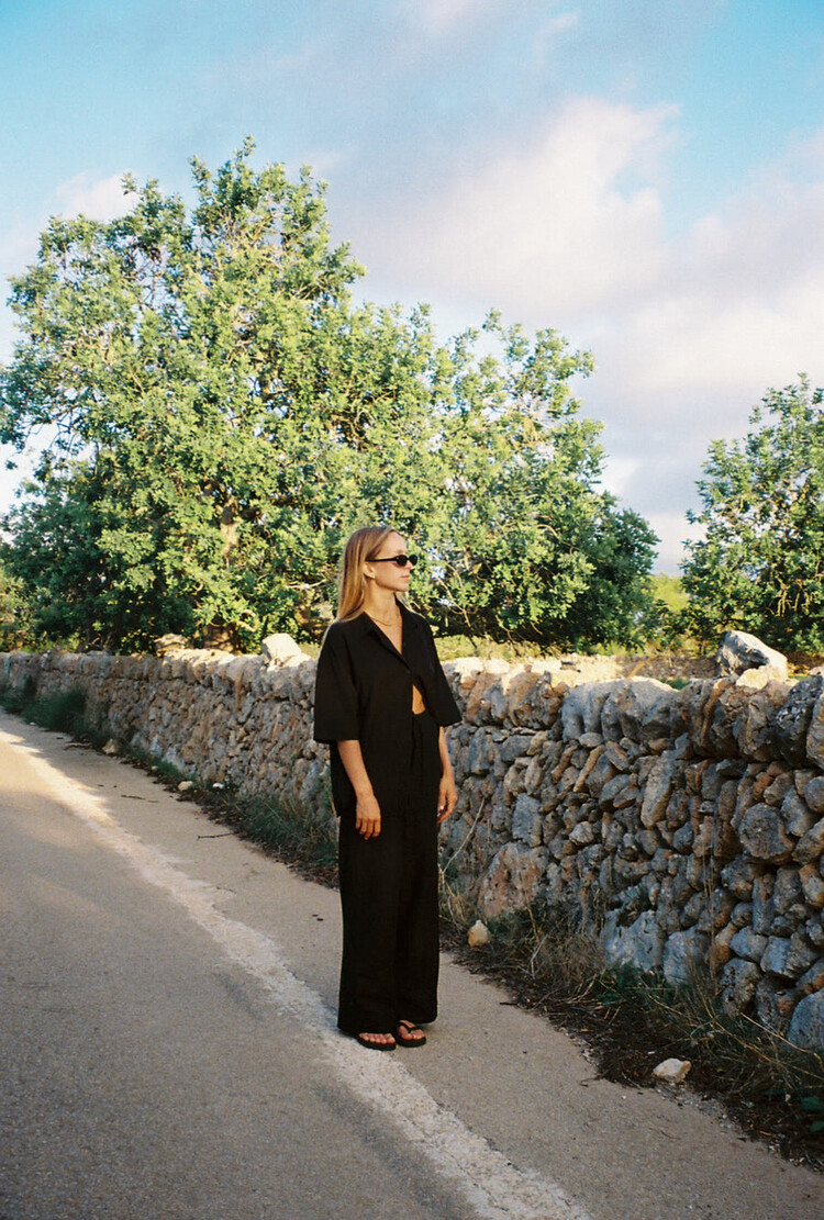 Rhythm Rhythm Classic Drawstring Pant | Black