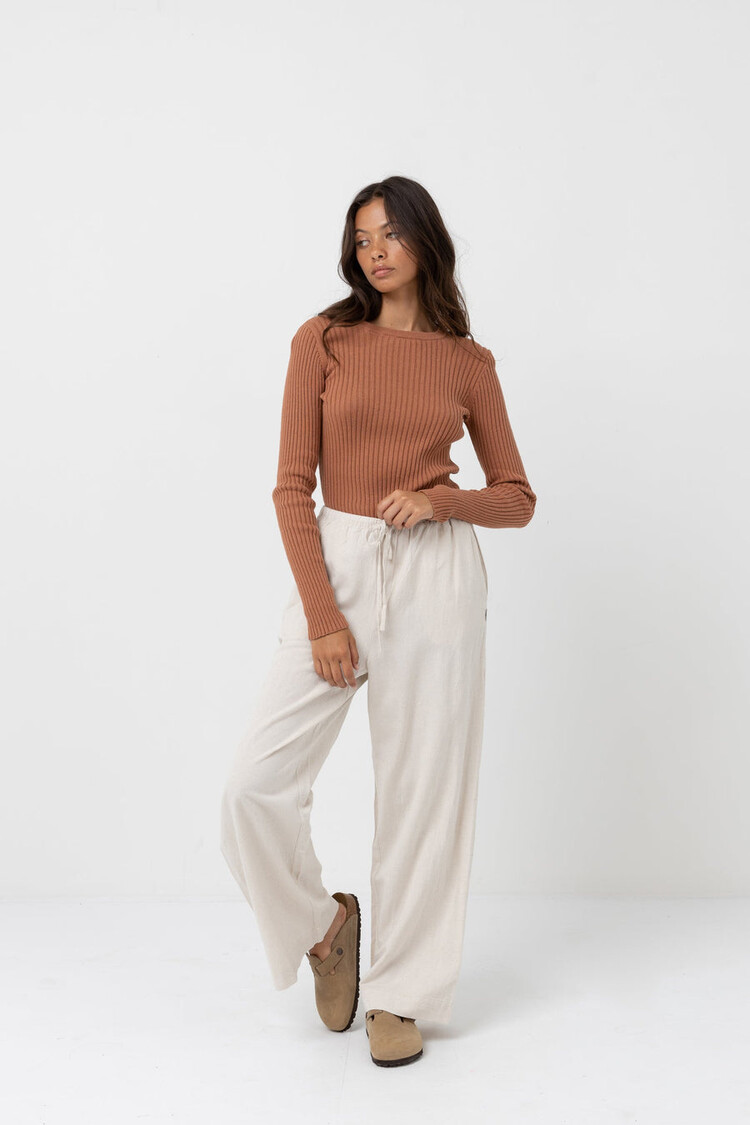 Rhythm Rhythm Classic Drawstring Pant | Oat