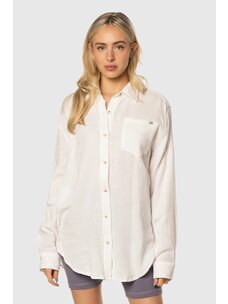 TEAMLTD TEAMLTD Boatday Button Up | White