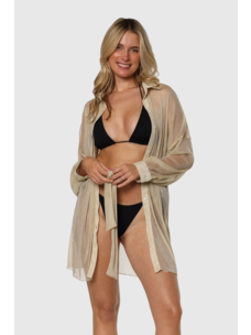 TEAMLTD Swim Cover-Up | Gold