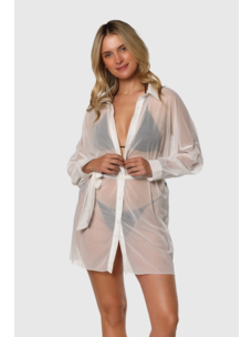 TEAMLTD Swim Cover-Up | White