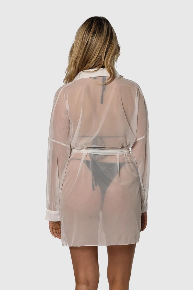 TEAMLTD Swim Cover-Up | White