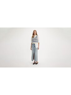 Levi's Levi's Ankle Column Skirt | Seraphina Stripe Crown Blue