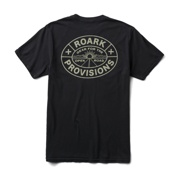 Roark Roark Roark Provisions Premium Tee | Black