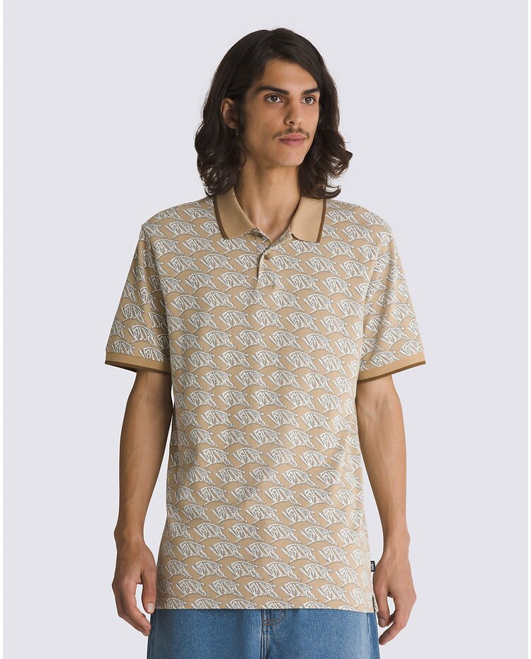 Vans BMX Peak X Lewis Mills Polo Shirt | Incense