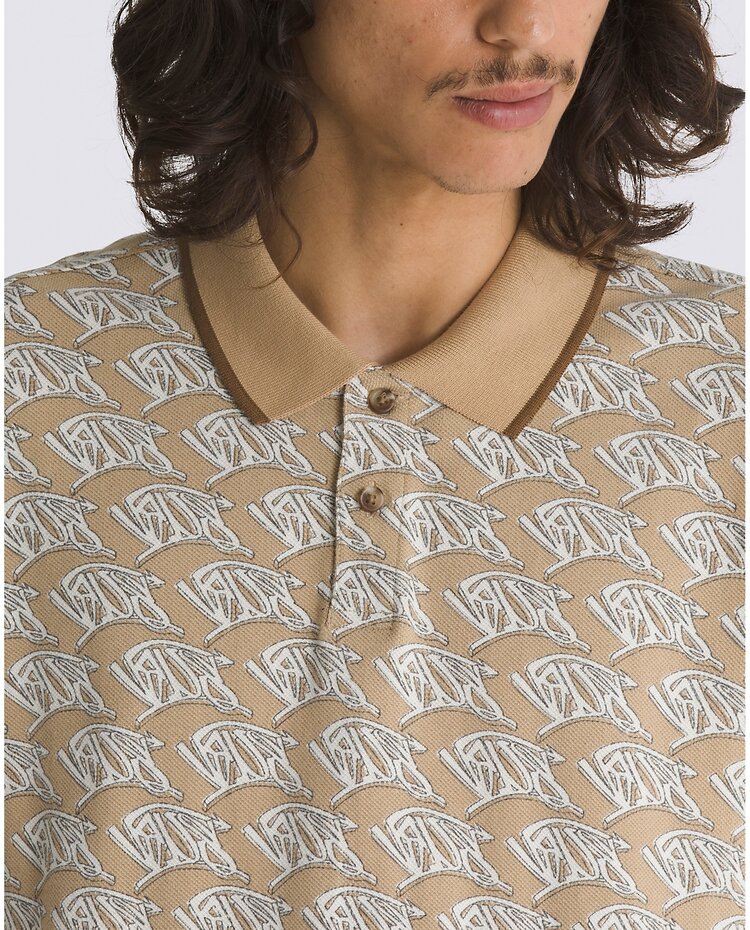 Vans BMX Peak X Lewis Mills Polo Shirt | Incense