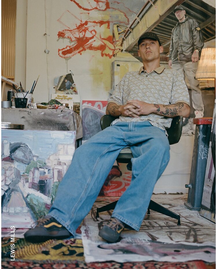 Vans Vans BMX Peak X Lewis Mills Polo Shirt | Incense