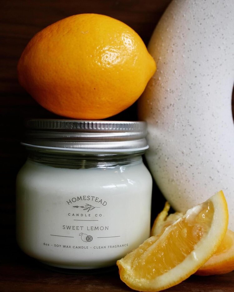 Homestead Candle Co. Homestead Candle Co. Sweet Lemon