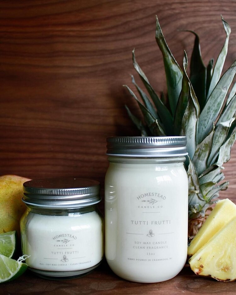 Homestead Candle Co. Homestead Candle Co. Tutti Frutti