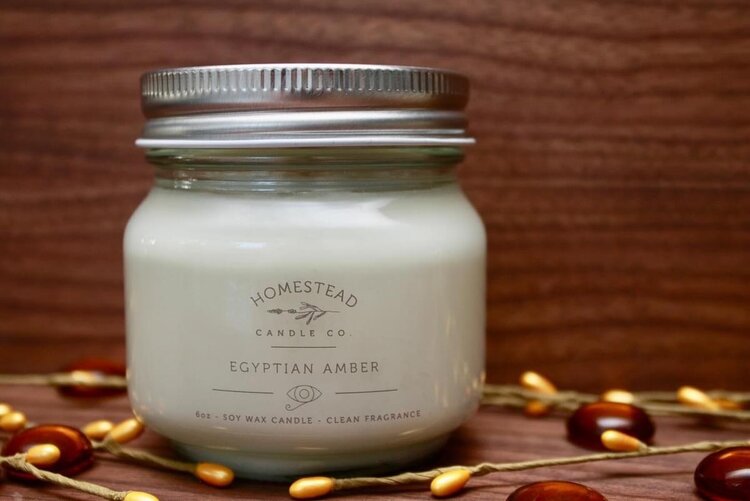 Homestead Candle Co. Homestead Candle Co. Egyptian Amber
