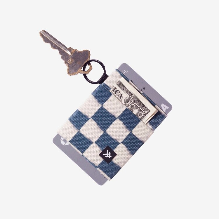 Thread Elastic Wallet | Faded Check