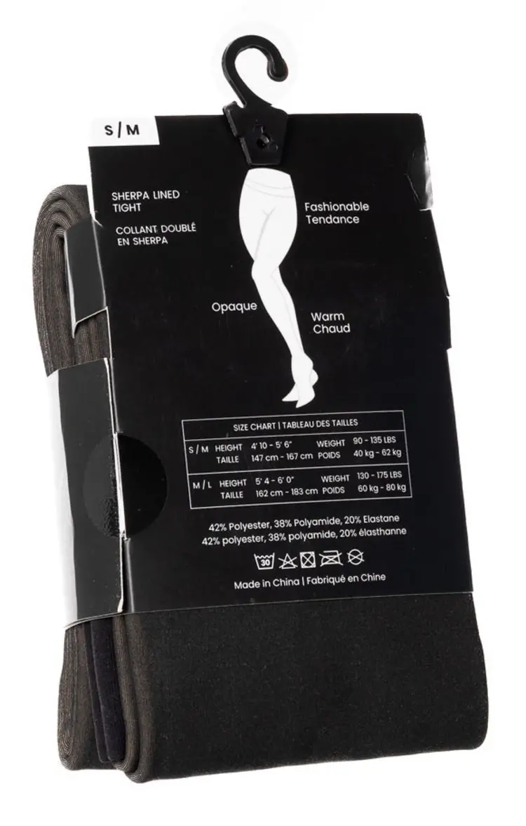 C'est Moi C'est Moi Sherpa Lined Tights