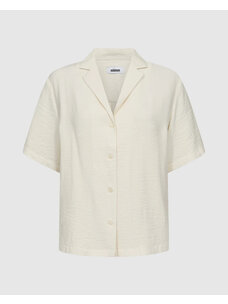 Minimum Karenlouise Short Sleeved Shirt | Coco Milk