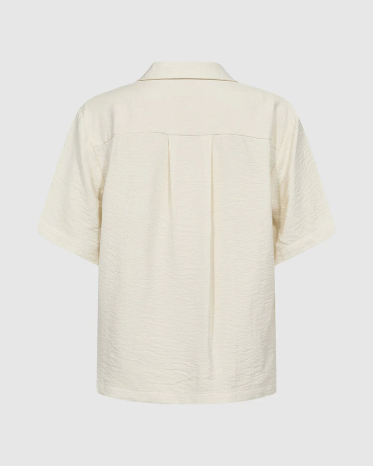 Minimum Karenlouise Short Sleeved Shirt | Coco Milk