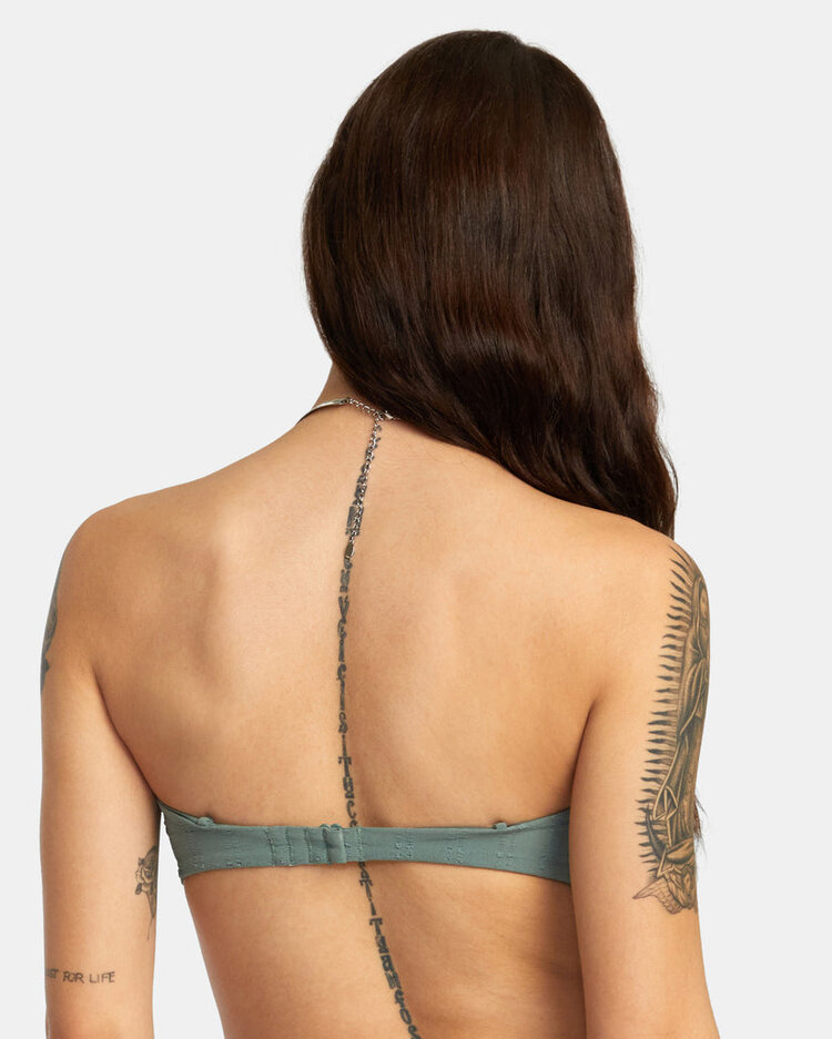 RVCA Greetings V Wire Bandeau | Jade