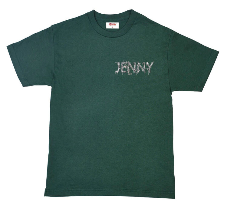 JENNY SKATEBOARDS Keegan Tee | Forest Green