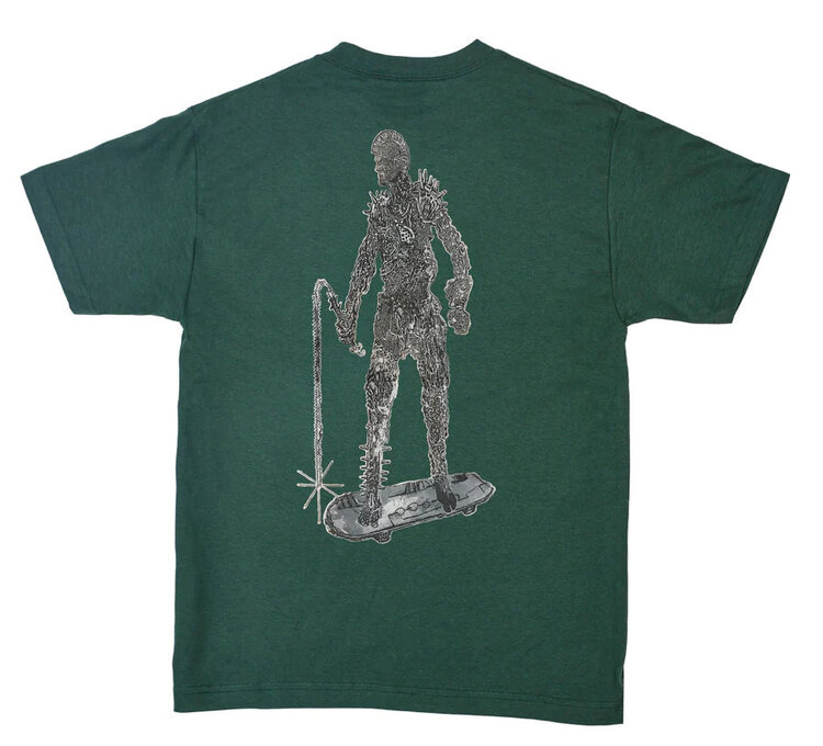 JENNY SKATEBOARDS Keegan Tee | Forest Green