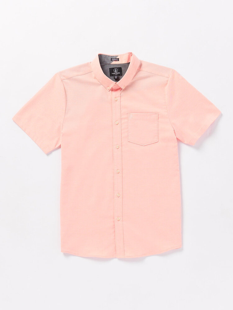 Volcom Volcom Everett Oxford Short Sleeve Shirt | Salmon